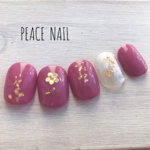 ピンク ネイル