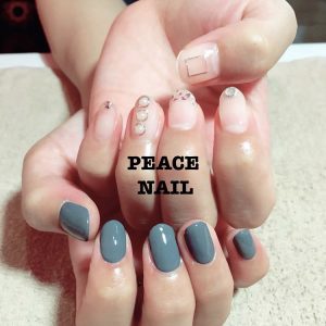 アシンメトリーネイル