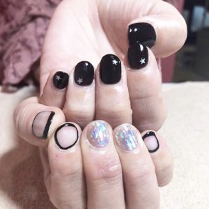 アシンメトリーネイル