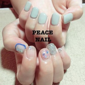 アシンメトリーネイル
